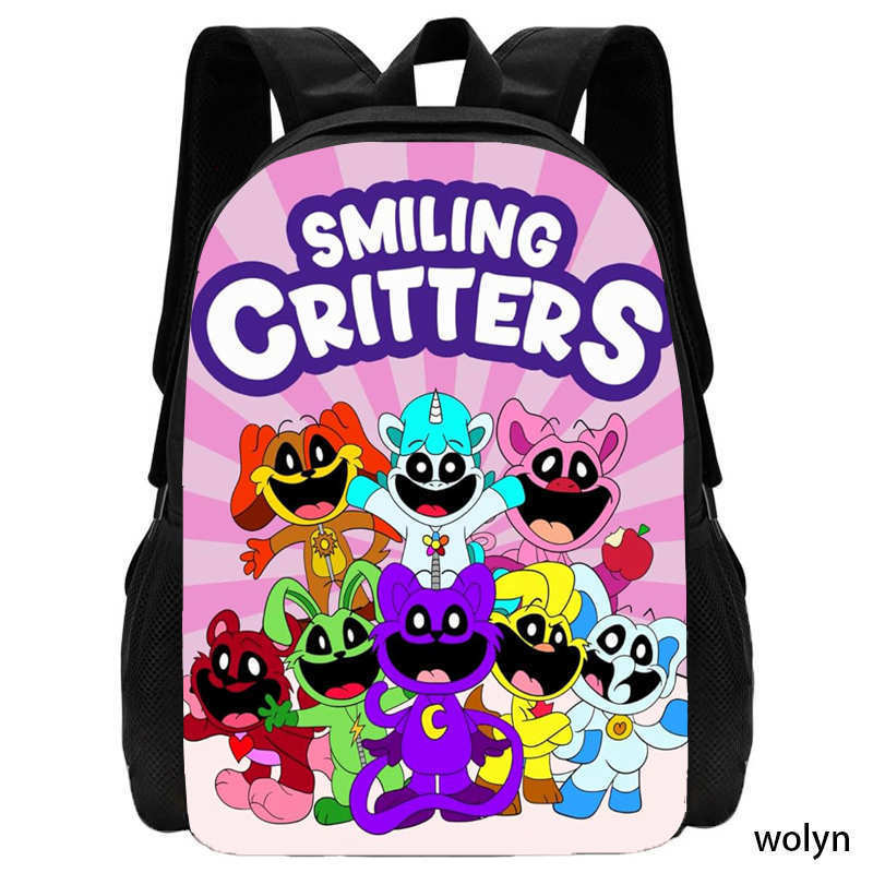 Smiling Critters Poppy s Game Time Chapter 3 Full Smiling Animal School Bag standard