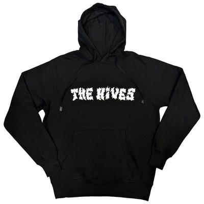 The Hives Unisex Adult Flames Logo Hoodie