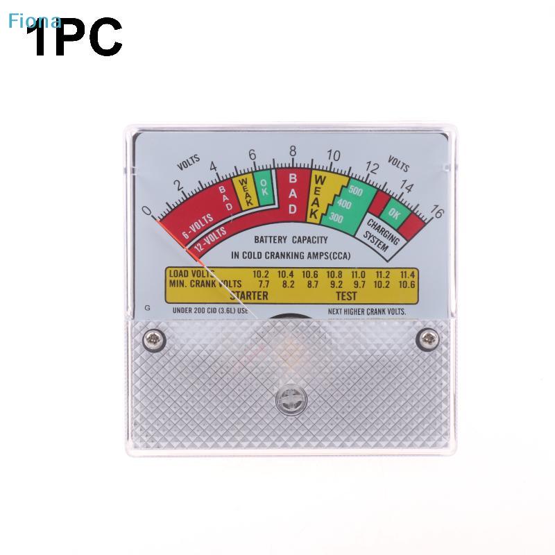 12V Battery Load Tester Gauge,Auto Battery Health Check Meter for Car & Motorcycle,CCA Battery Analyzer