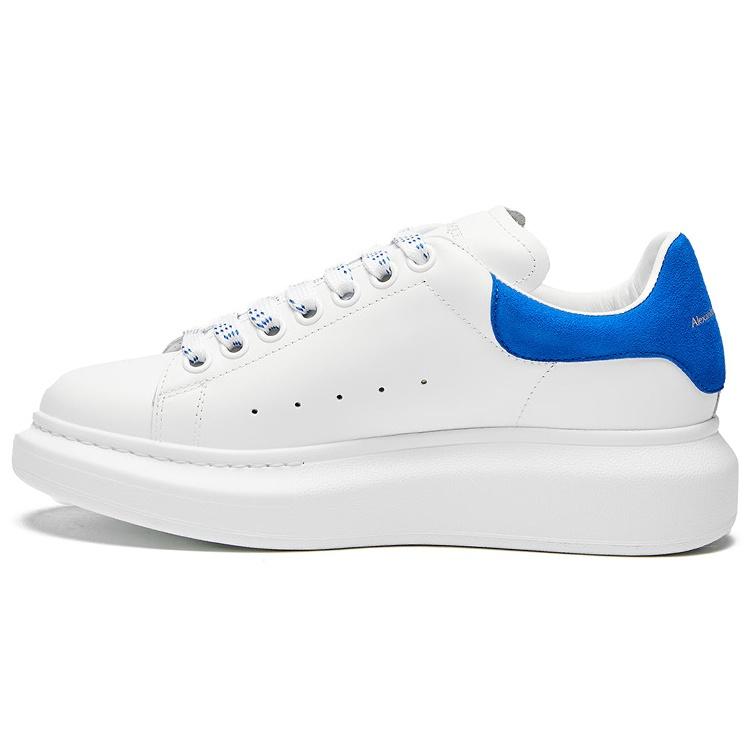 (WMNS) Alexander McQueen Oversized Shoes 'White Royal Blue' Women's 719412WHGP78981