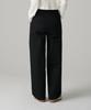 MUSINSA STANDARD WOMAN Women'S Reverse Two-Tuck Wide Chino Pants [Black]