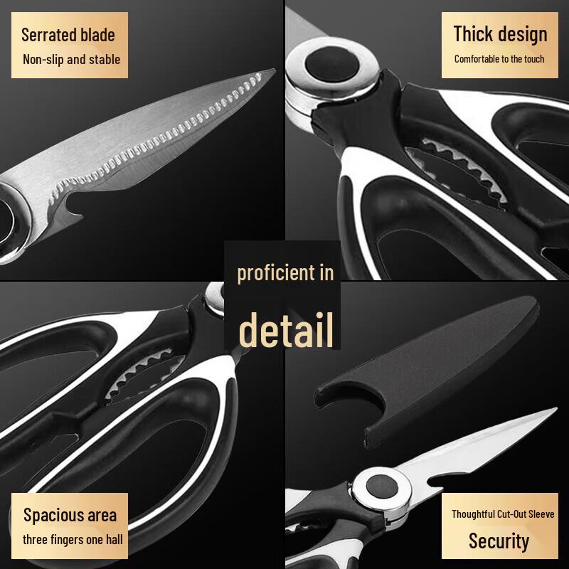 Berens Multifunktionale Edelstahl-Küchenschere