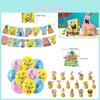 Spongebob Vierkante Broek Feestdecoratieset met Oceaan Thema