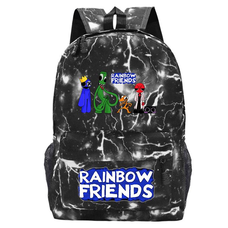 Cartoon Backpack For Primary School Students, Junior High School Students, Campus Burden Reduction Schoolbag Wide Shoulder Large Capacity Computer Bag