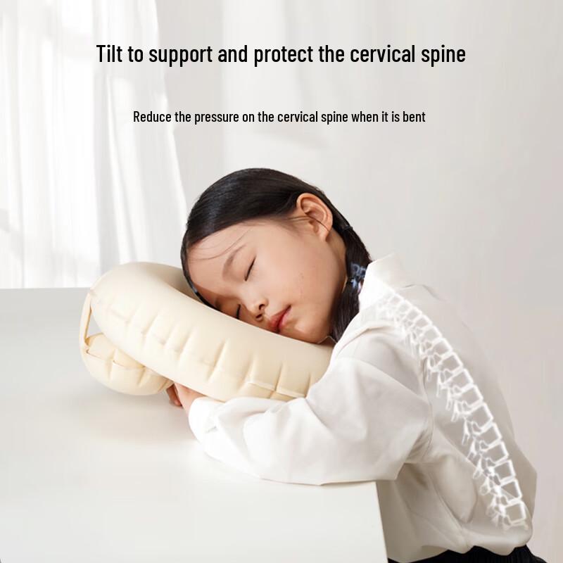 Hezheng Foldable Inflatable Neck Pillow CN Plug (adapter Included)