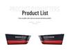 BMW 3 Series (2019-2023) G20 G28 Rear Inner Tail Light 63217420453/54