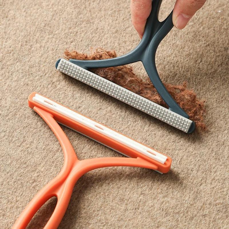 

Double Sided Lint Remover Silicone Pet Hair Scraper Portable Lint Remover Roller For Shaver Sweater Sofa Household Clean Tools