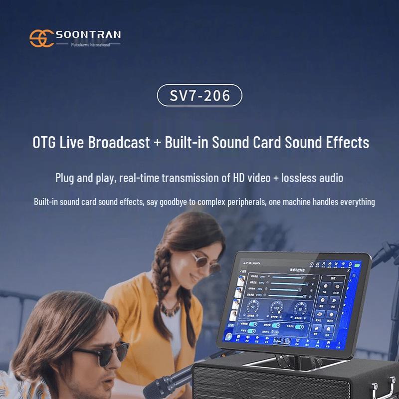 SV7-206 Outdoor Portable Karaoke Speaker System (CN Version)