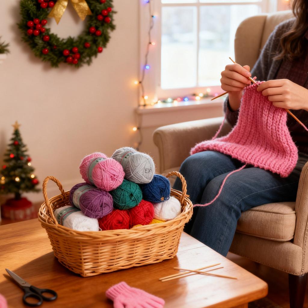 Adventní kalendář 25 dní projektů s návody DIY řemeslná příze odpočítávací kalendář