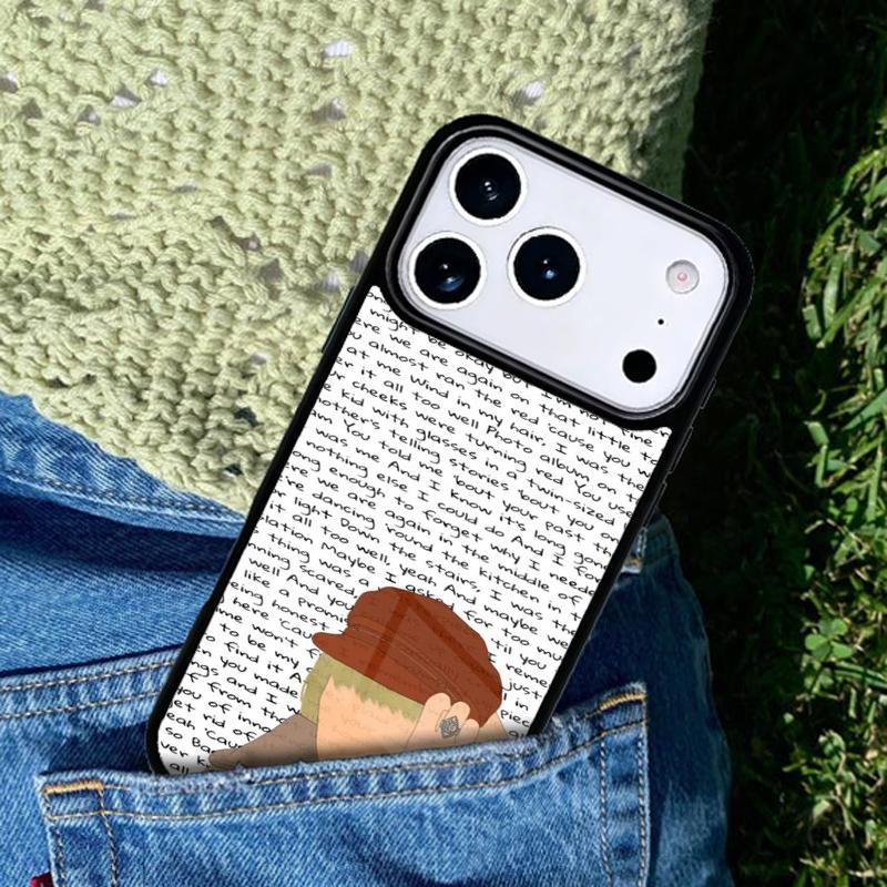 All Too Well Lyrics Phone Case Cover for IPhone 11 12 13 14 15 16e 17 Pro Max Coque for IPhone 17 Air