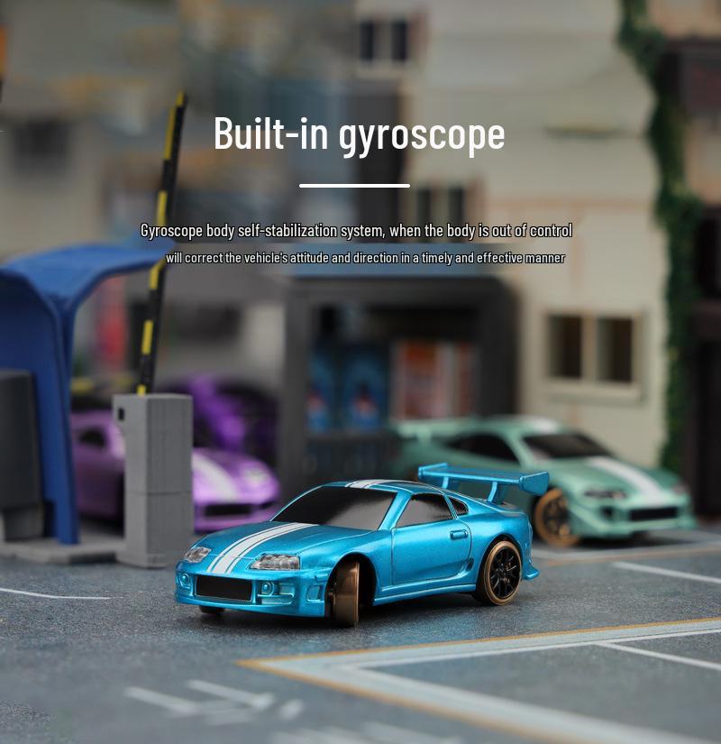 1:76 Scale Turbo Racing RC Drift Car Model - C61 C62 C63 C64 Simulation