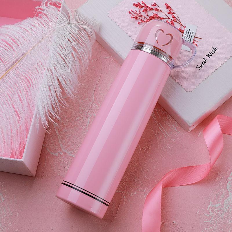 Thermosbecher mit großem Fassungsvermögen, 800 ml, Isolierflaschen, tragbarer Thermosbecher aus Edelstahl, Wasserflasche, Reise-Teebecher, Büro-Thermosbecher