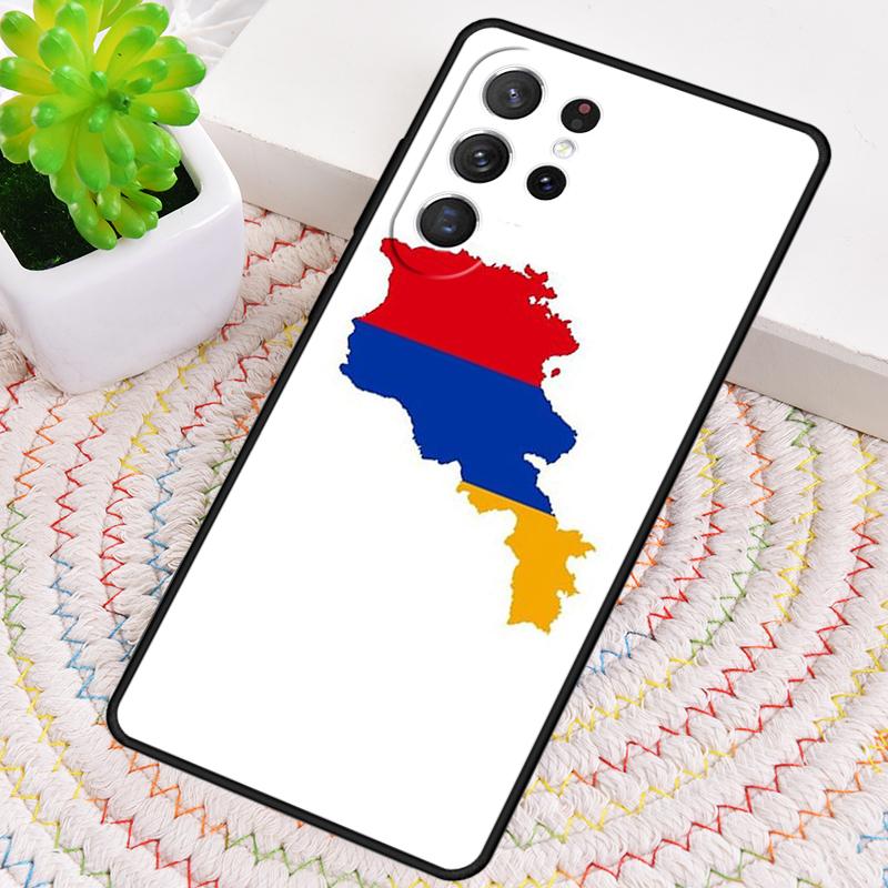 Armenia Albania Russia Emblem Phone Case for Samsung Galaxy Note 10 Pro S26 Ultra S23 S24 FE S25 S21 S22 PLUS Shockproof Cover