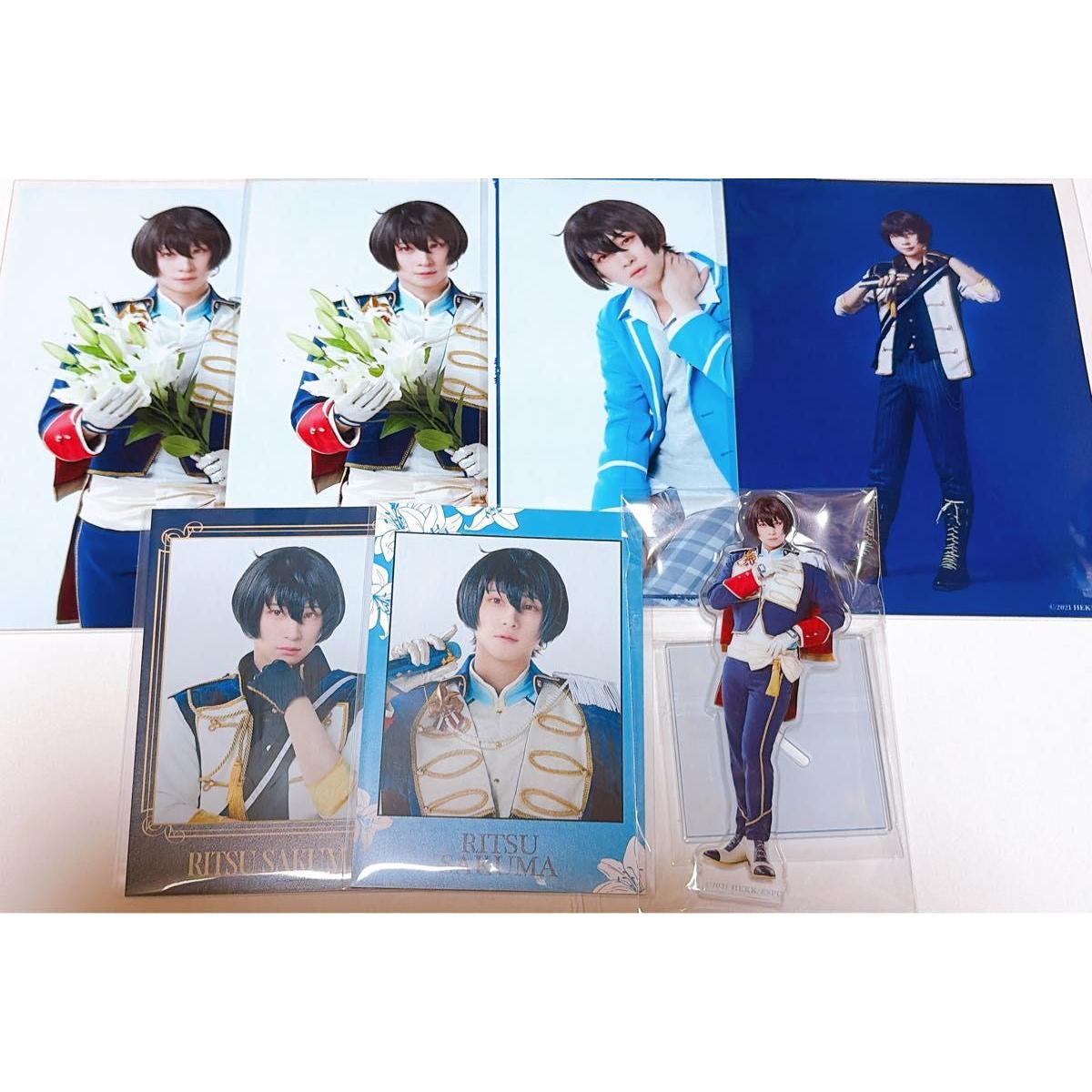Used Anste Rinzuki Sakuma acrylic stand random bromide instax style card