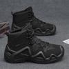 High-top Tactical Shoes Wear-resistant Desert Boots Outdoor Combat Boots Casual Training Boots Breathable Sports Shoes