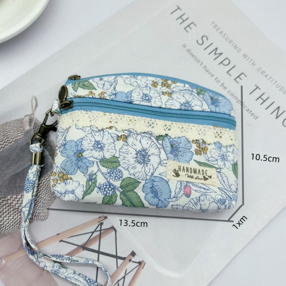 Cute Waterproof Coin Bag Simple Multi-function Purse Short Zipper Wallet
