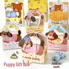 Adorable Cartoon Puppy Gift Box: Creative Candy Packaging & Birthday Storage Solution