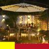 OEING Outdoor Cantilever Patio Umbrella with LED Lights