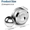 Funny Metal Leisure Magnetic Gyroscope Simple Yo-Yo Fidget Toy Decompression Rotary Gyro Mini Fingertip Toy  Spinner  Adult Gift