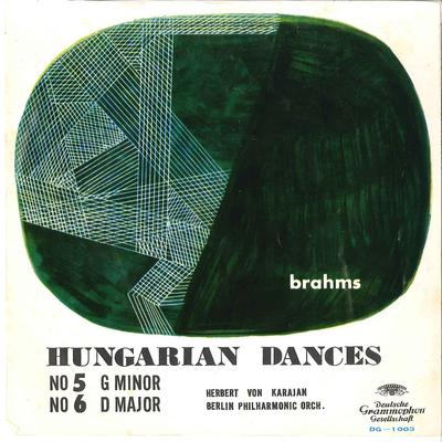 7inch Record BRAHMS - Hungarian Dance No.5 No.6 DG1003 GRAMMOPHON Japan Pop Used