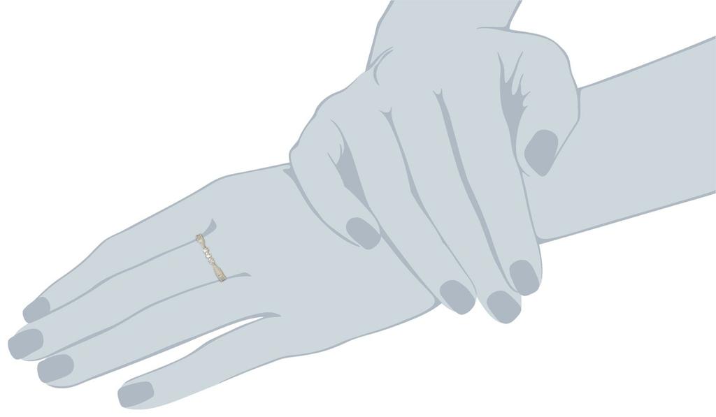 Haute platine Platinum 950 Ring with Diamonds Japanese Size pureté Three-Stone 0.025ct (r-hhek-di, 8)