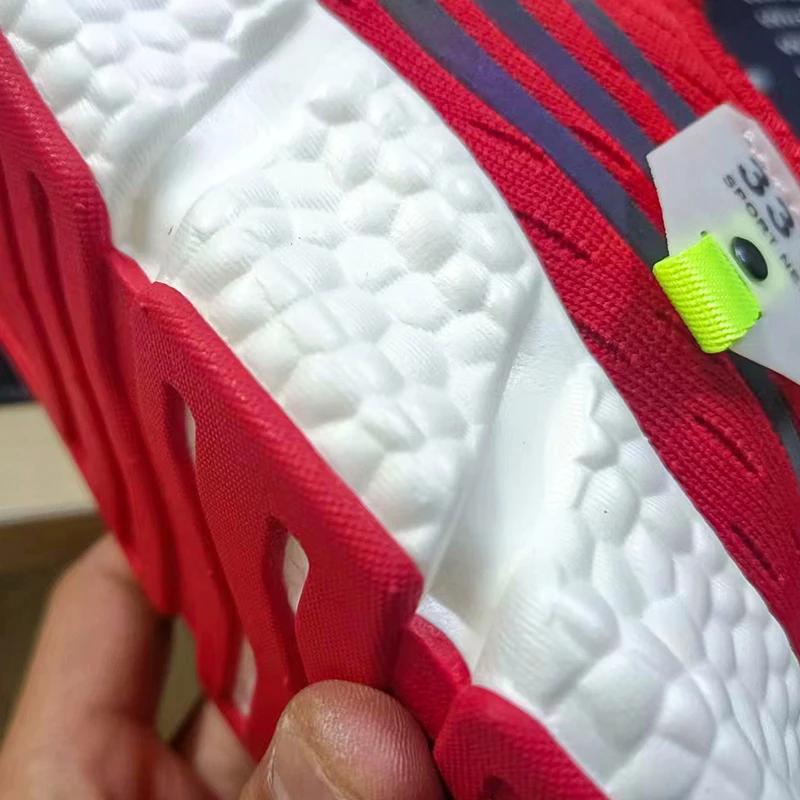 Casual Sports Shoes Breathable Mesh Soft Sole Comfortable Non Slip Red Casual Shoes Trendy Versatile Unisex Shoes Sneakers