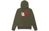 Vans Sweatshirts Unisex Army Green Hooded Moderate Regular VN0A54JKKCZ