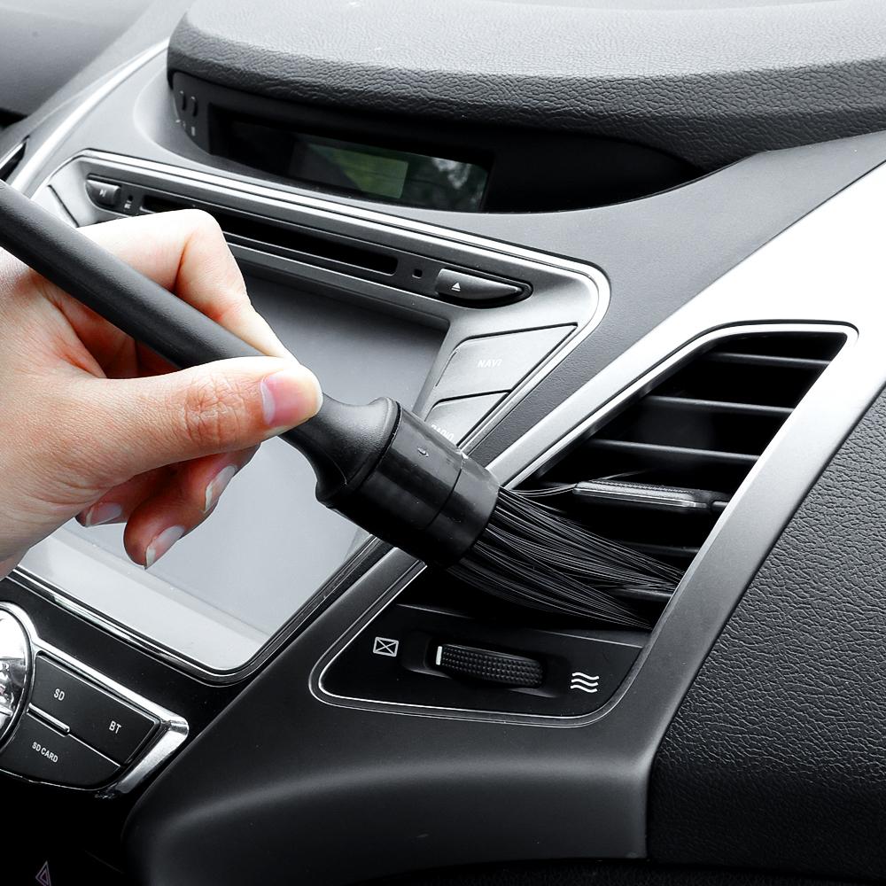 5ks Štětců na detailing Štětce na auto Univerzální čisticí nástroje Pro palubní desku auta Větrací mřížku Čištění kol Štětec na detailing