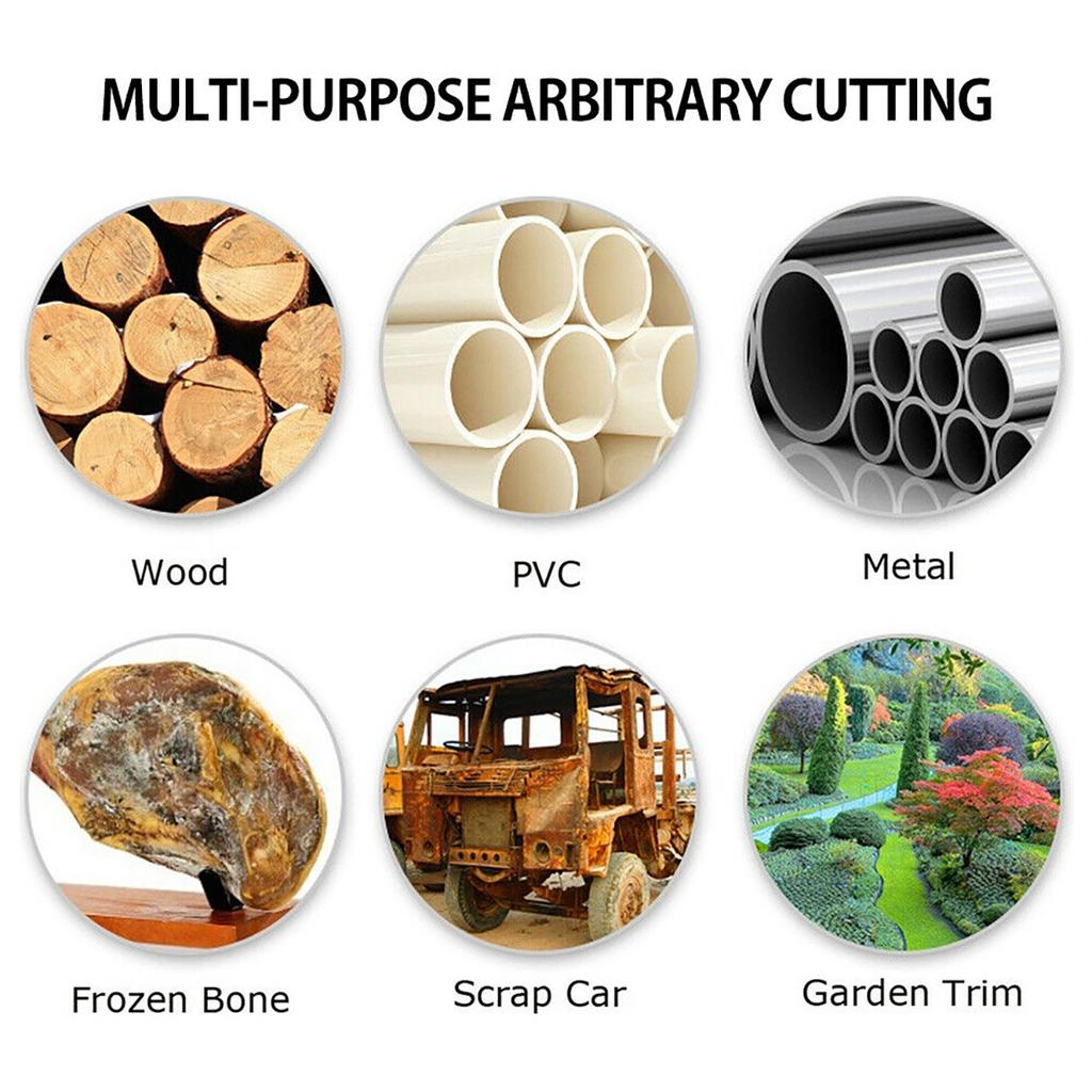 10Pcs Reciprocating Saw Blades Saber Saw Handsaw Multi Saw Blade For Wood Metal Plastic Pipe Cutting Power Tool Accessories
