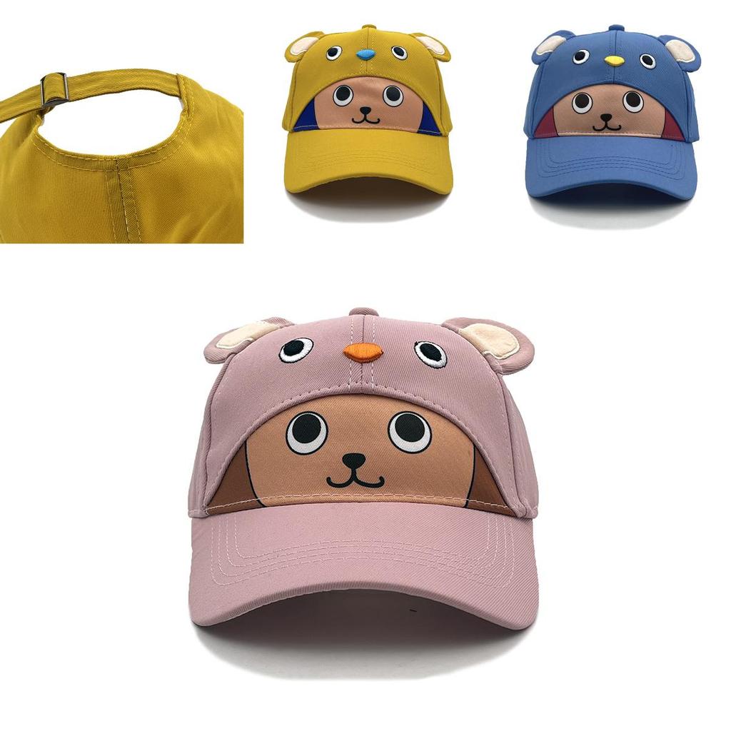 One Piece Tony Tony Chopper Cartoon Kids Baseball Cap With Curved Brim For Summer Outdoor Play
