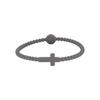 1/5pc Jesus Bracelets - Cross & Macaron-colored Beaded Silicone Bracelets Gifts for Women Men Girls Boys Kids Aldult
