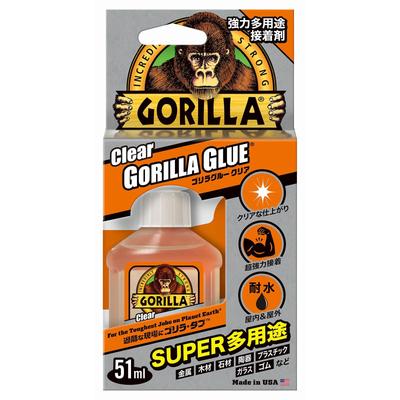 KURE Gorilla Glue Strong 1770 Průhledné, 51ml, Víceúčelové lepidlo,