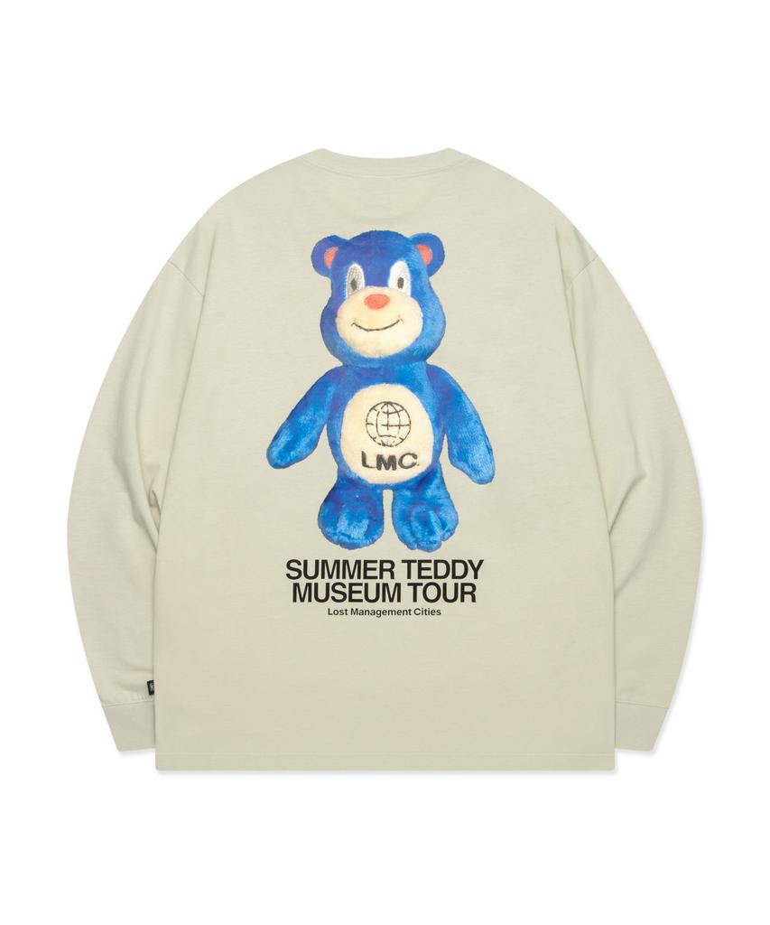 LMC Summer Teddy Museum Tour Long Slv Tee Sand
