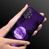 Niebo pełnia księżyca etui Funda do Samsung Galaxy A32 A71 A22 A12 A72 A11 A52 5g A51 4g A13 A21s A41 A23 A73 silikon Coque