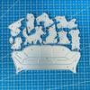 Hundesofa Metall Stanzformen Schablonen Stanzschablone für DIY Scrapbooking Album Papierkarte Prägearbeiten