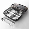 Sealed Divides Food Container Stainless Steel Food Storage Crisper Insulation Lunch Box  Outdoor