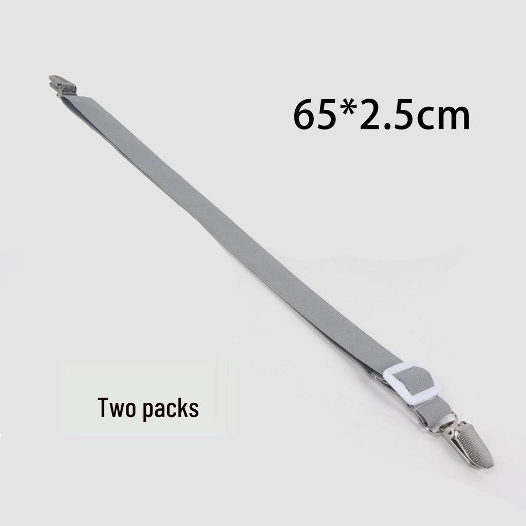 Adjustable Non-Slip Bed and Tablecloth Fasteners, 2-Pack