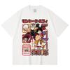 230 Gsm 100% Cotton One Piece V78 Luffy Print Unisex Heavy Cotton T Shirt