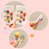 Summer Dopamine Hair Clip Set Cute Flower Candy Heart-shaped Duckbill Clip Set For Girls Children Kawaii Hair Accessories