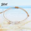 Vibrant Crystal Bracelet Gemstone Women Men Adjustable Braided Boho String