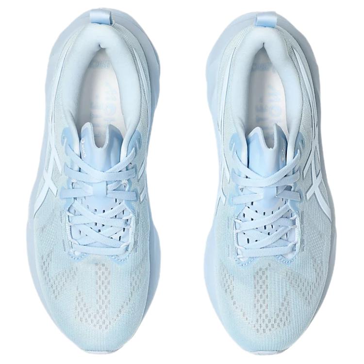 New Asics NOVABLAST 5 Anti Slip Wear Resistant Low Top Casual Running Shoes Women's Light Blue 1012B818-400