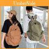 Stylish Washed Canvas Backpack For Women Chic And Versatile University Bag