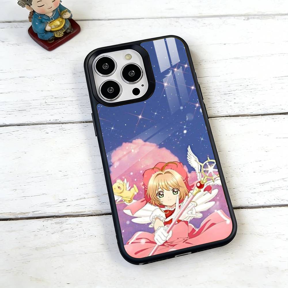 CardCaptor Sakura Anime Phone Case For iPhone17,16,15,14,13,12,11 Plus,Pro Magnetic For Magsafe Wireless Charging