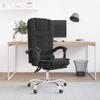 Day and Night - Day and Night Reclining Office Chair with Massage Black Velvet