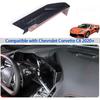 Center Console Storage Box Compatible With Chevrolet Corvette C8 -2025, ABS Navigation Screen Rear Storage Tray Organizer, Auto Interior Accessories