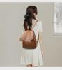 Women's Genuine Leather Anti-Theft Fashion Backpack - Versatile, Multifunctional, and Elegant Design.
