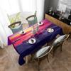Seaside Beach Sunset Dusk Tablecloth Holiday Decor Waterproof Rectangular Tablecloths Wedding Decor Table Cover