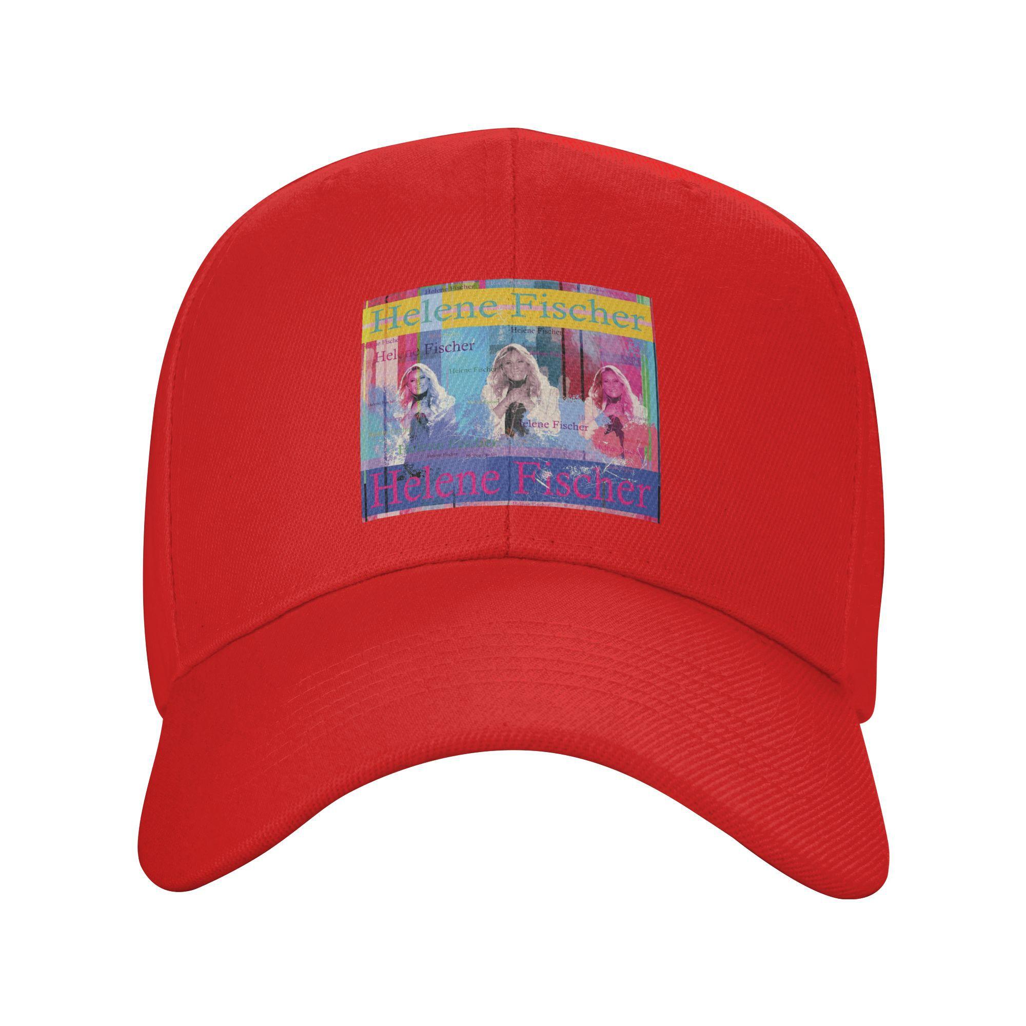 Unisex Baseball Hats Helene Fischer Portrait Outdoor Streetwear Summer Sports Baseball Caps Hip Hop Cap Casquette Hats One Size