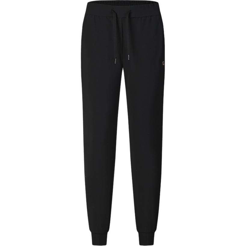 

New FILA Fitness Knitted Sports Pants Women s Pitch Black A11W511606F-BK 160/62A/S