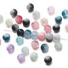 20pcs/Lot 8mm 10mm Mixed Colorful Glass Crushed Beads Loose Spacer Beads for Jewelry Making DIY Bracelet Necklace Accessories